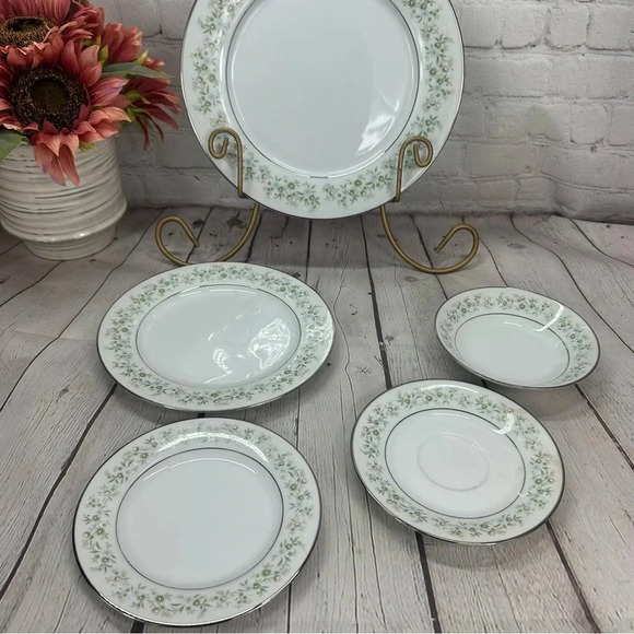 vintage noritake savannah Savannah (Rim, Platinum) separate pieces - Picture 1 of 6